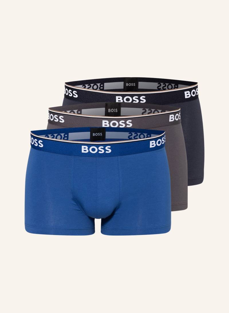 Boss 3er-Pack Boxershorts Power blau Boss 3er-Pack Boxershorts Power blau von Boss