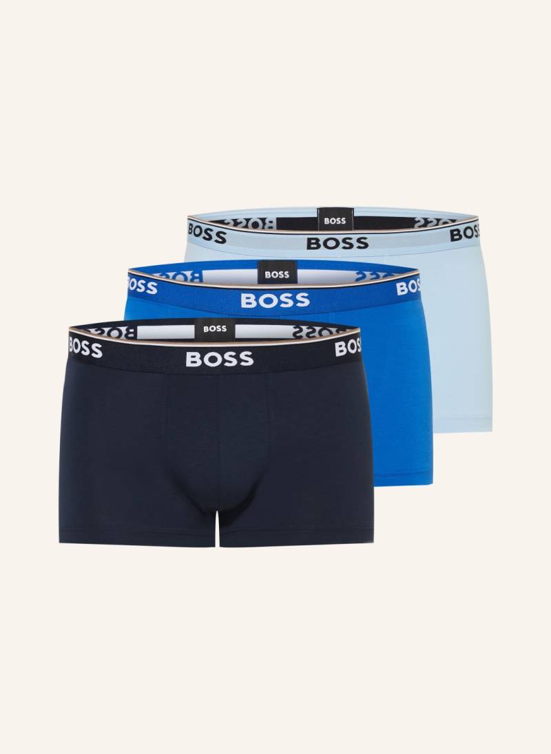 Boss 3er-Pack Boxershorts blau von Boss