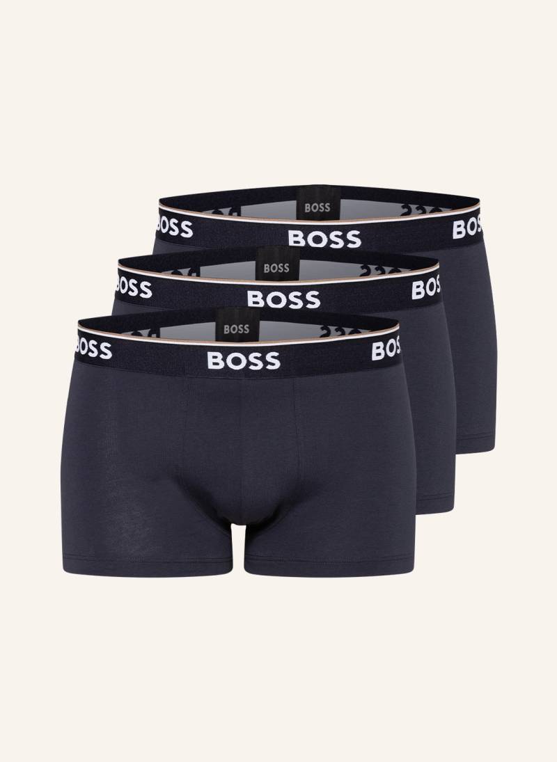 Boss 3er-Pack Boxershorts Power blau Boss 3er-Pack Boxershorts Power blau von Boss