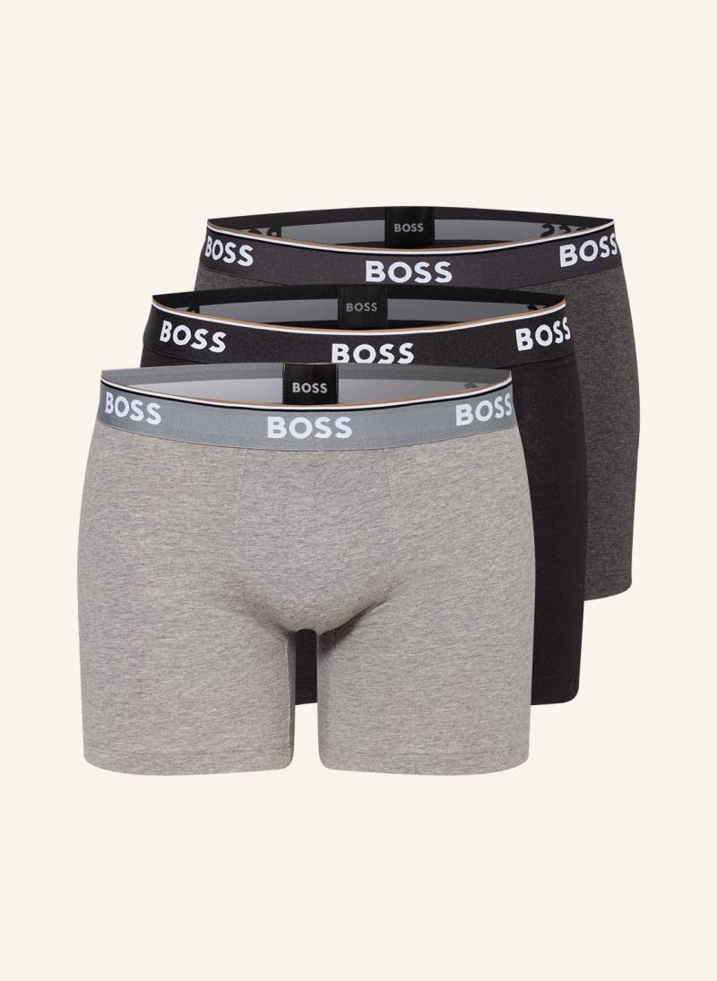 Boss 3er-Pack Boxershorts Power grau Boss 3er-Pack Boxershorts Power grau von Boss