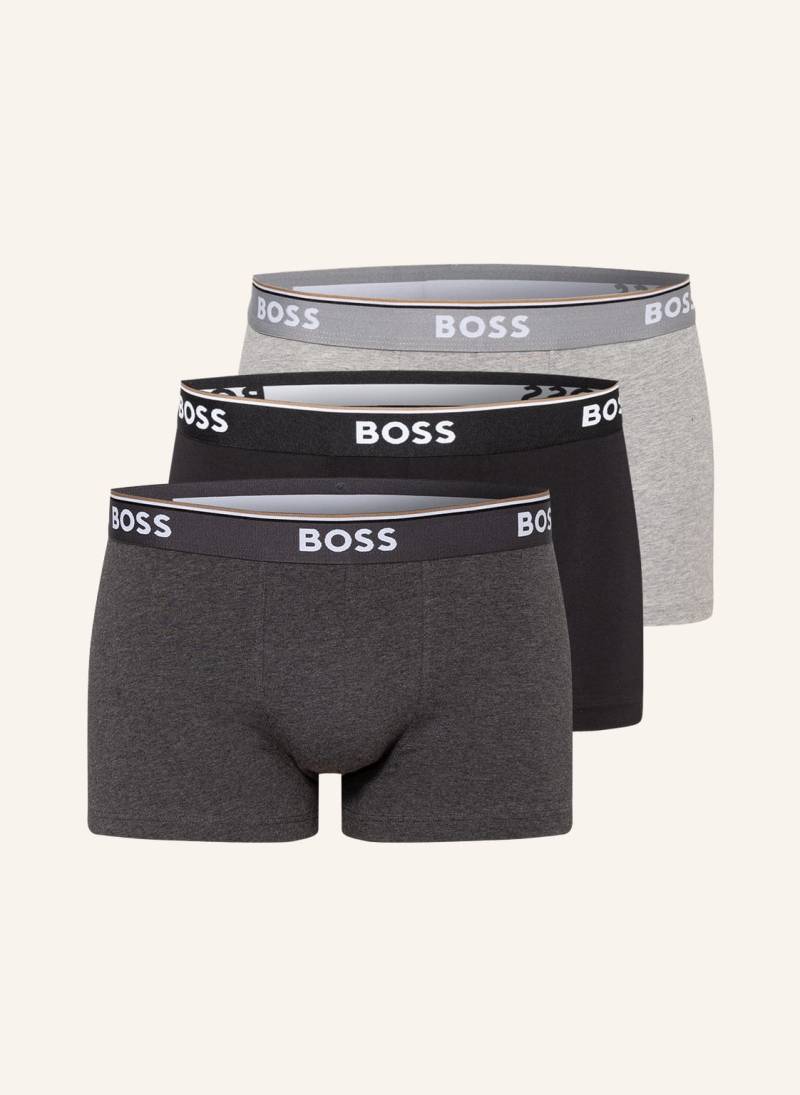 Boss 3er-Pack Boxershorts Power grau Boss 3er-Pack Boxershorts Power grau von Boss