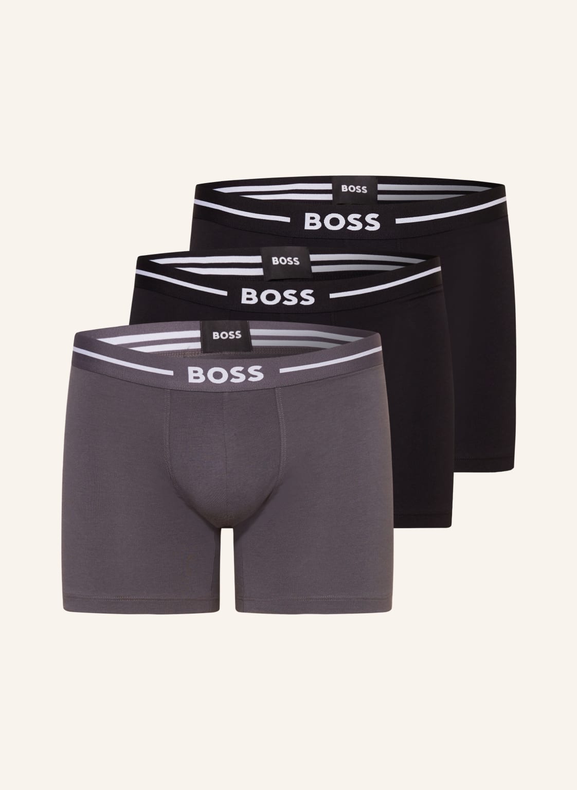 Boss 3er-Pack Boxershorts gruen von Boss