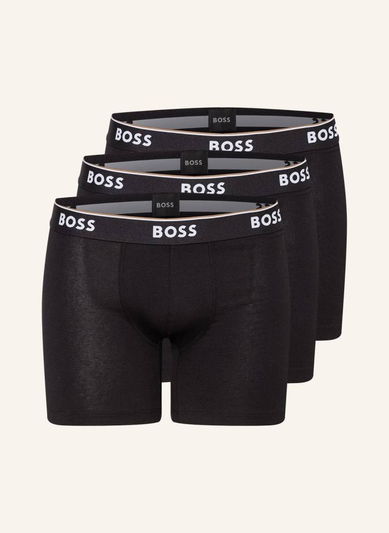 Boss 3er-Pack Boxershorts schwarz von Boss