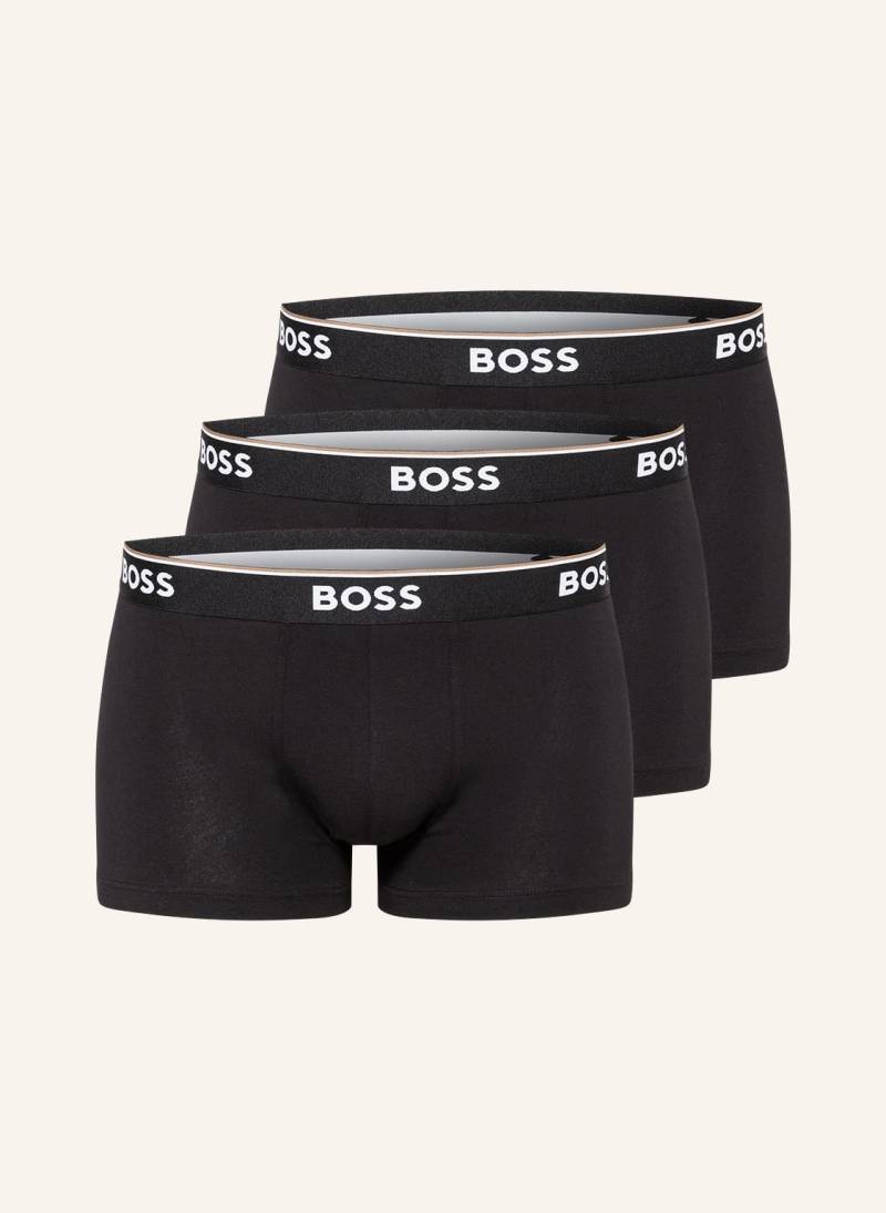 Boss 3er-Pack Boxershorts schwarz von Boss