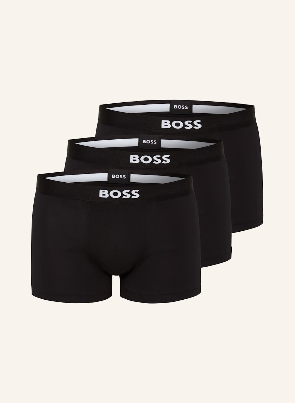 Boss 3er-Pack Boxershorts One schwarz von Boss