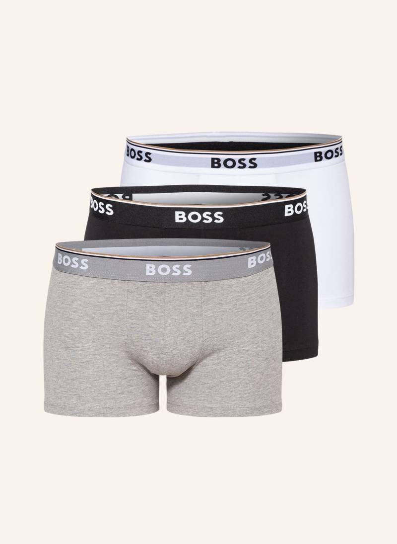 Boss 3er-Pack Boxershorts weiss von Boss