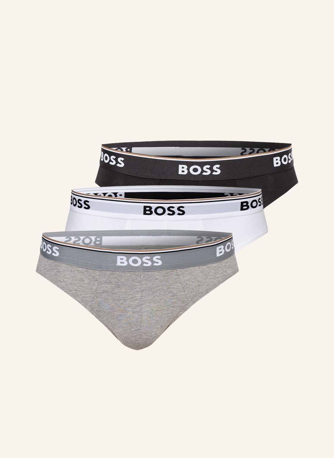 Boss 3er-Pack Slips weiss Boss 3er-Pack Slips weiss von Boss