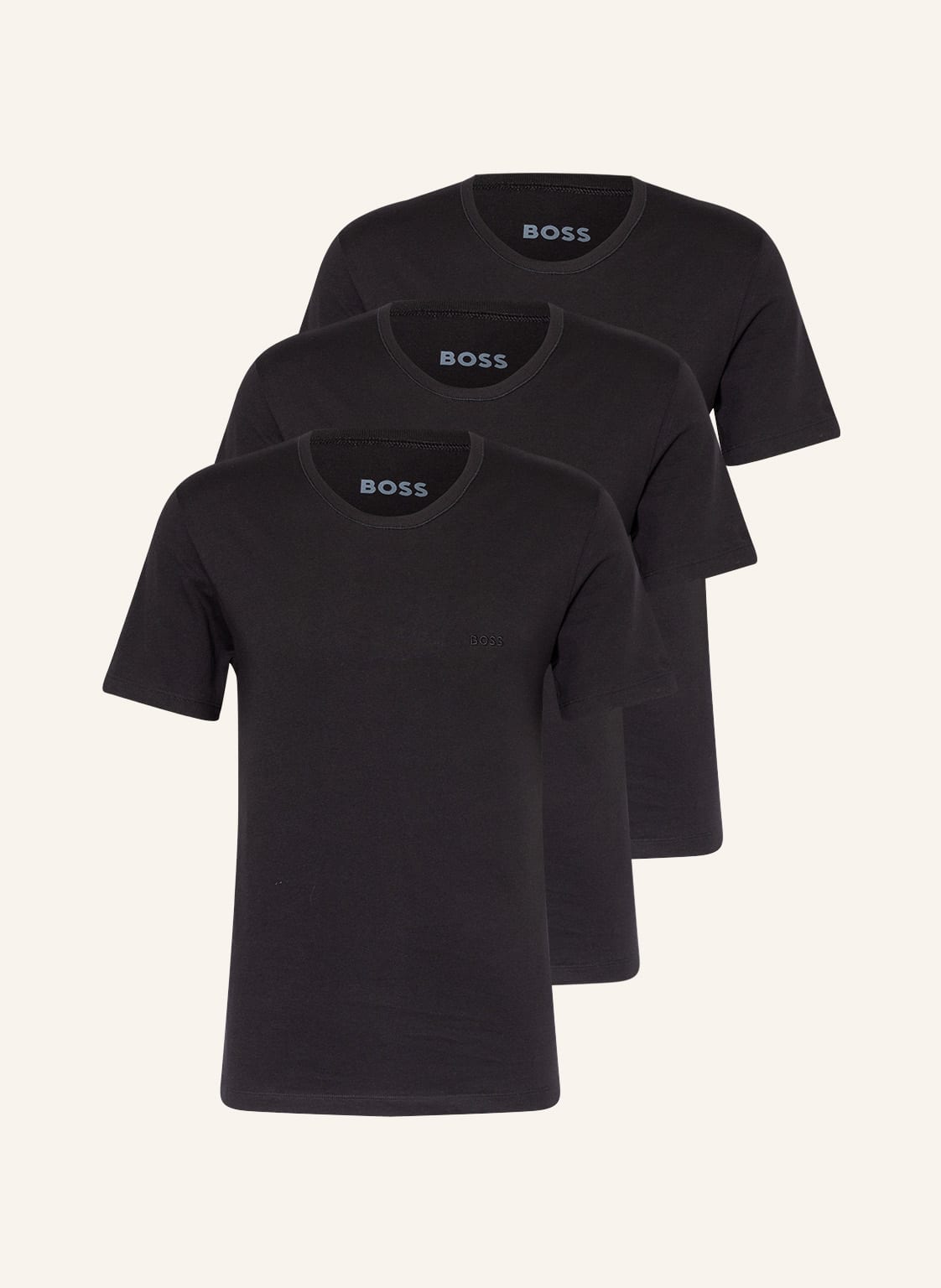 Boss 3er-Pack T-Shirts One schwarz Boss 3er-Pack T-Shirts One schwarz von Boss