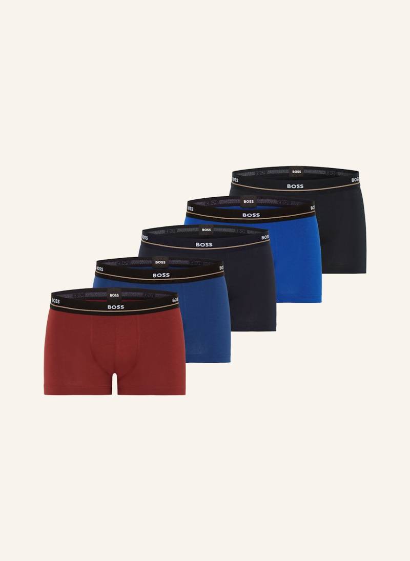 Boss 5er-Pack Boxershorts Essential blau von Boss