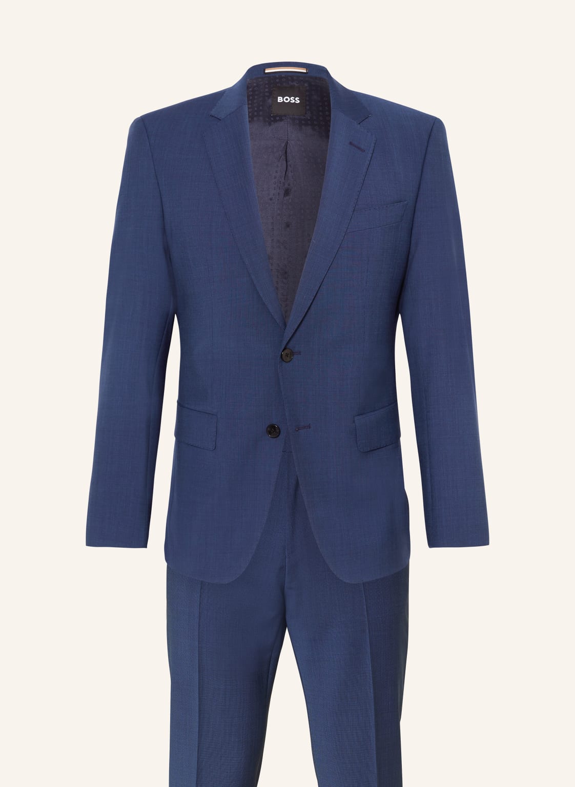 Boss Anzug Huge Slim Fit blau von Boss