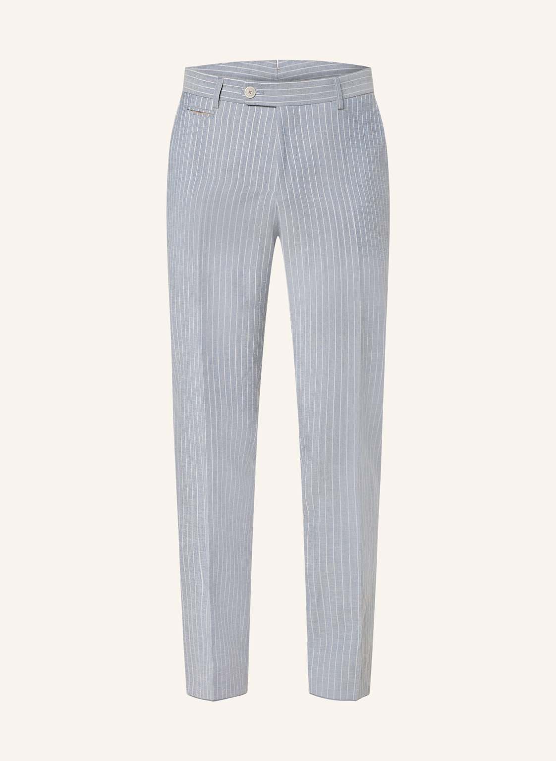 Boss Anzughose Gee Slim Fit Mit Leinen blau von Boss