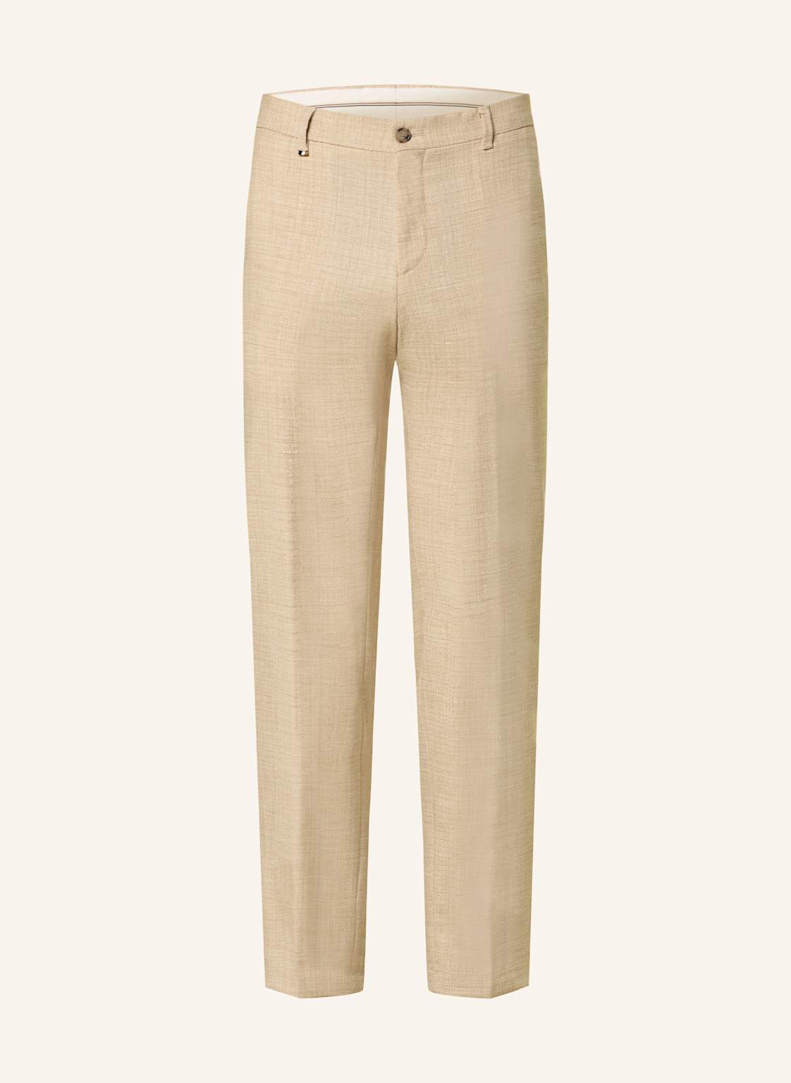 Boss Anzughose Genius Slim Fit beige von Boss