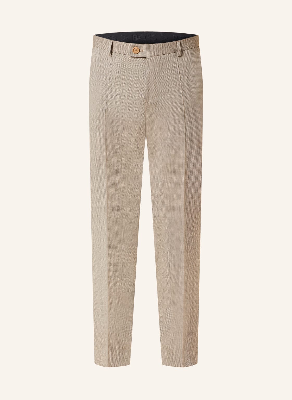 Boss Anzughose Genius Slim Fit beige von Boss