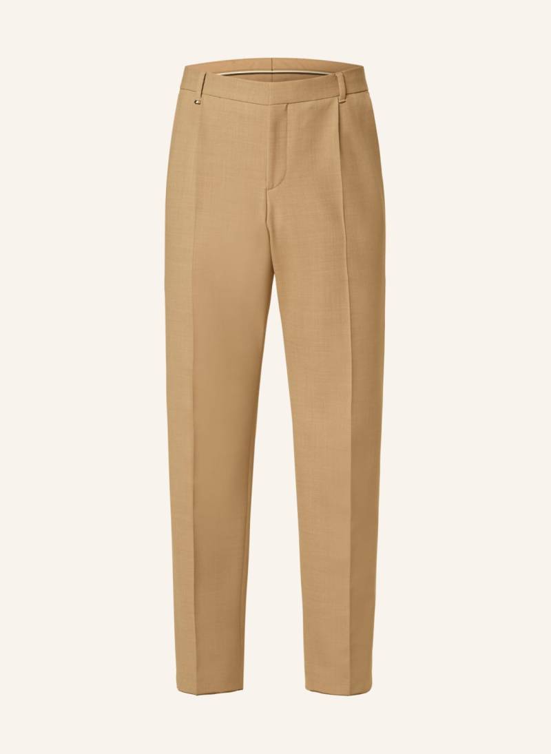 Boss Anzughose Peter Relaxed Fit beige von Boss