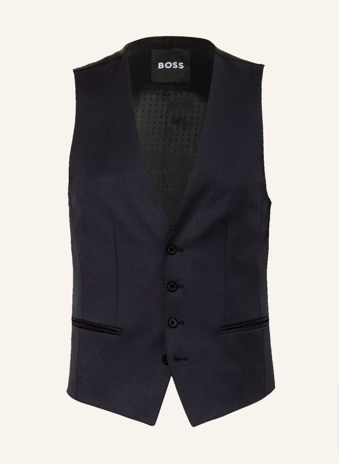 Boss Anzugweste Huge Slim Fit blau Boss Anzugweste Huge Slim Fit blau von Boss