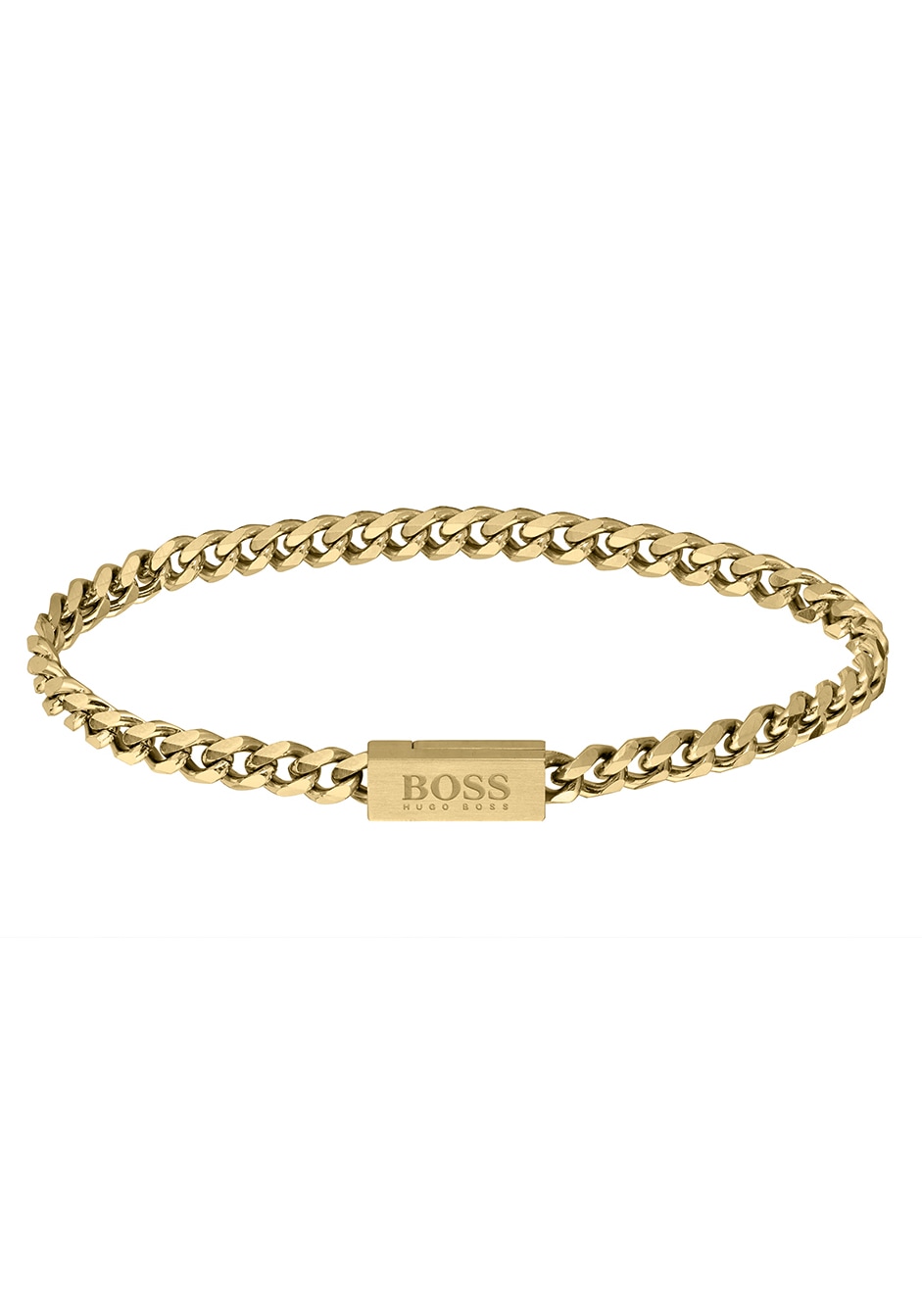 BOSS Armband »Schmuck Edelstahl Armschmuck Panzerkette CHAIN FOR HIM« von Boss