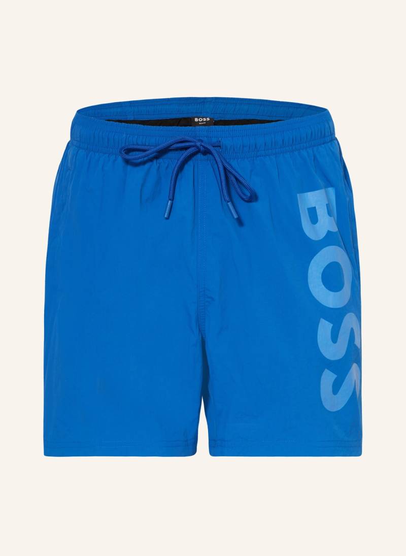 Boss Badeshorts Octopus blau von Boss