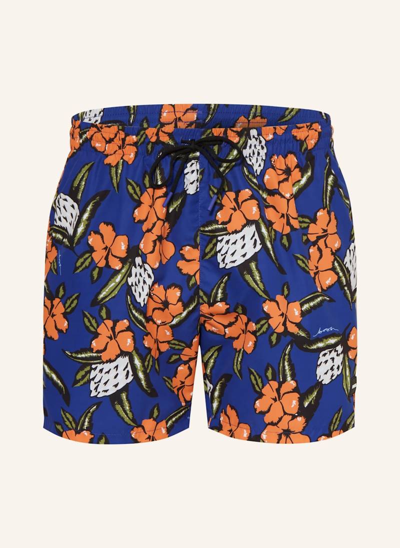 Boss Badeshorts Piranha blau von Boss