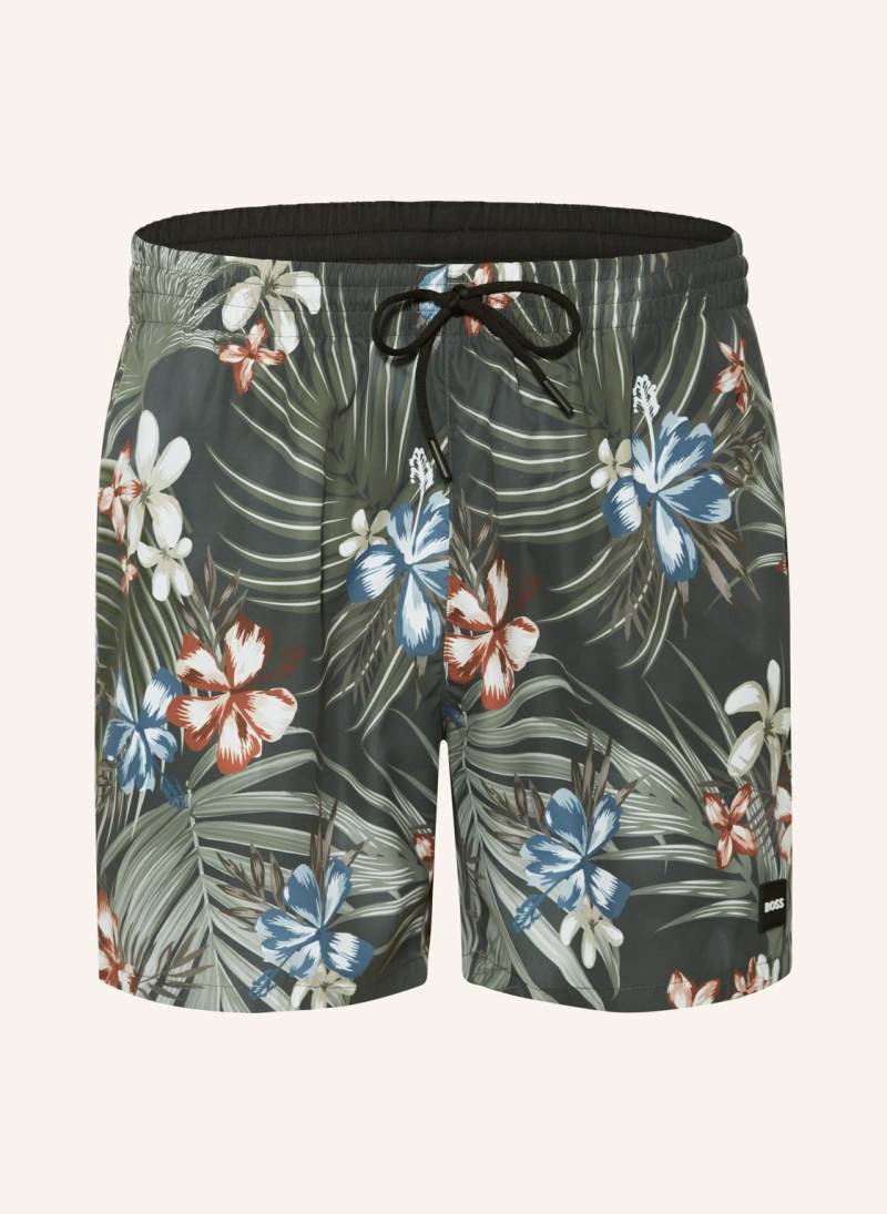 Boss Badeshorts Piranha grau von Boss