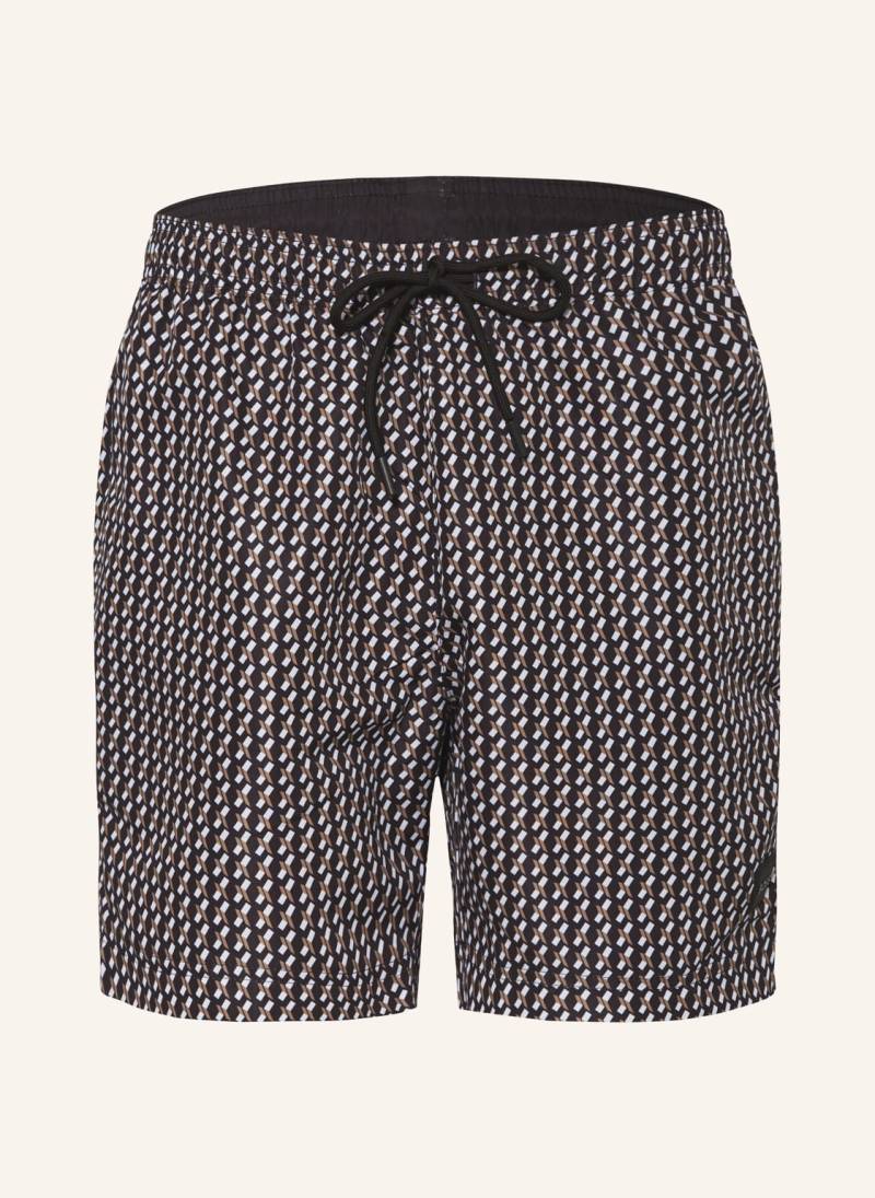 Boss Badeshorts Vibe schwarz von Boss