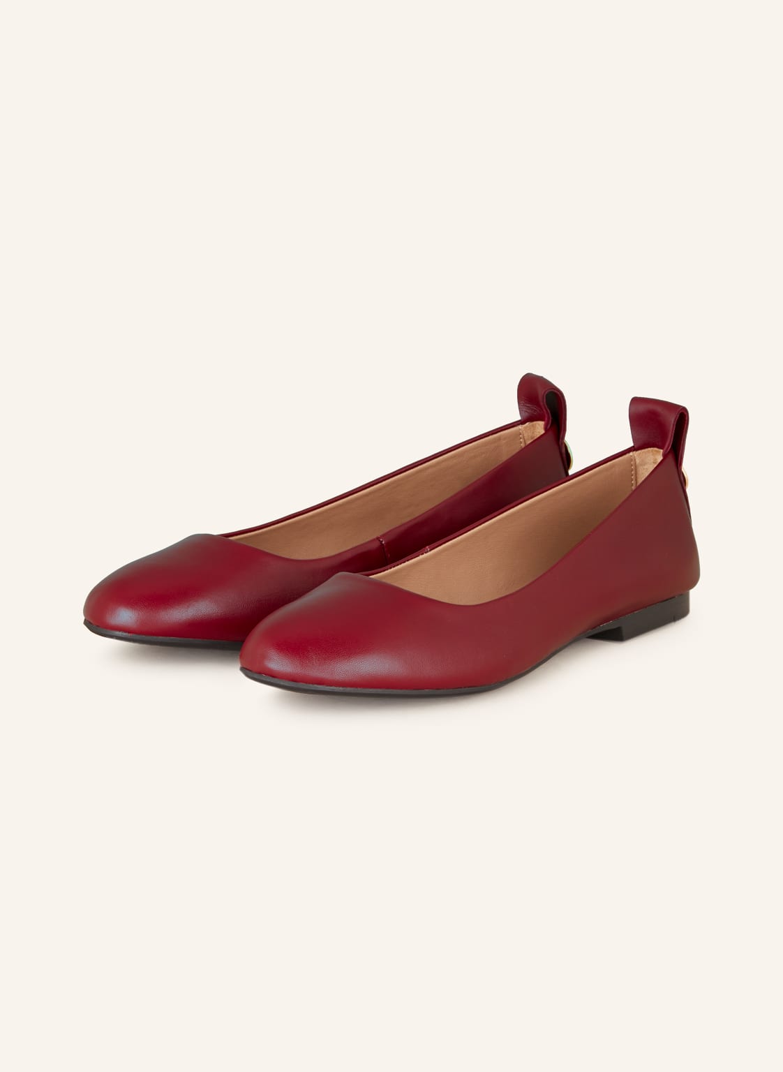 Boss Ballerinas Dasy rot von Boss