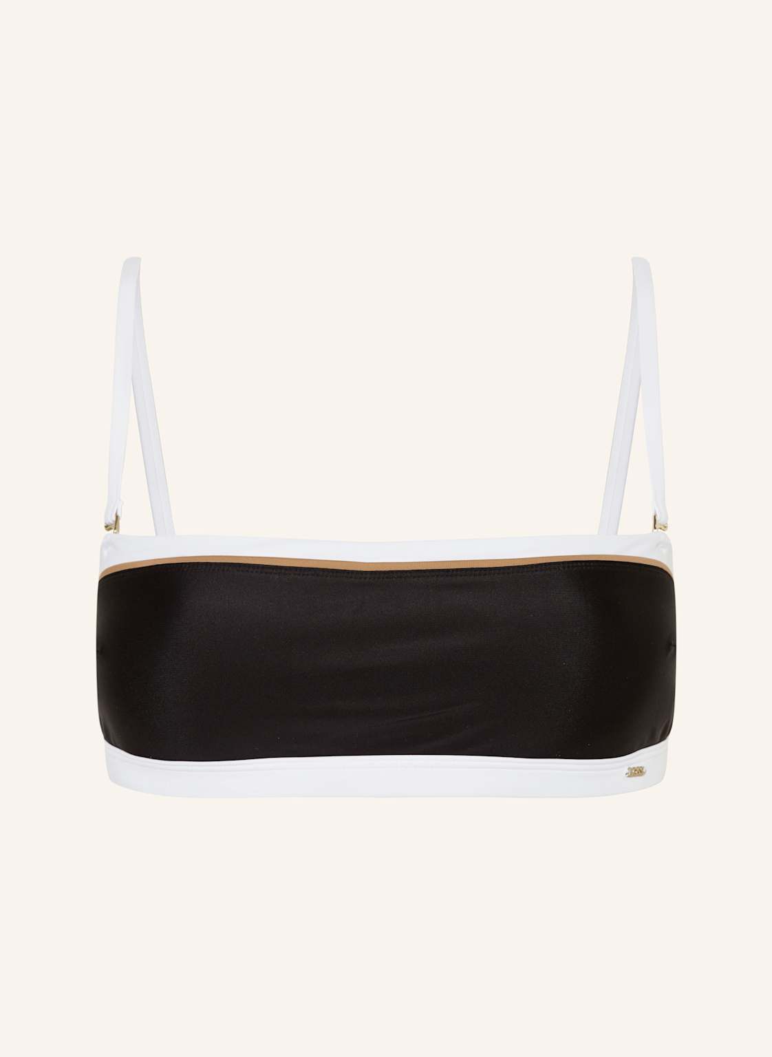 Boss Bandeau-Bikini-Top Boss Codes schwarz Boss Bandeau-Bikini-Top Boss Codes schwarz von Boss