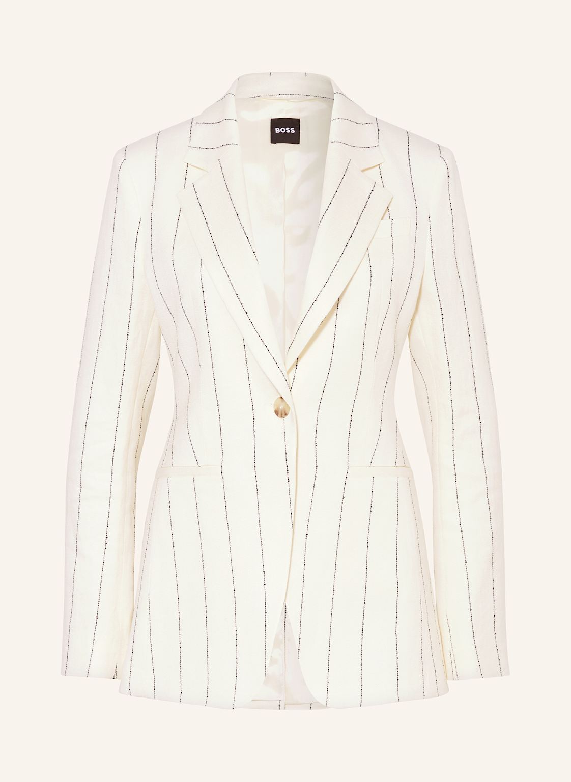 Boss Blazer Jia Mit Leinen weiss Boss Blazer Jia Mit Leinen weiss von Boss