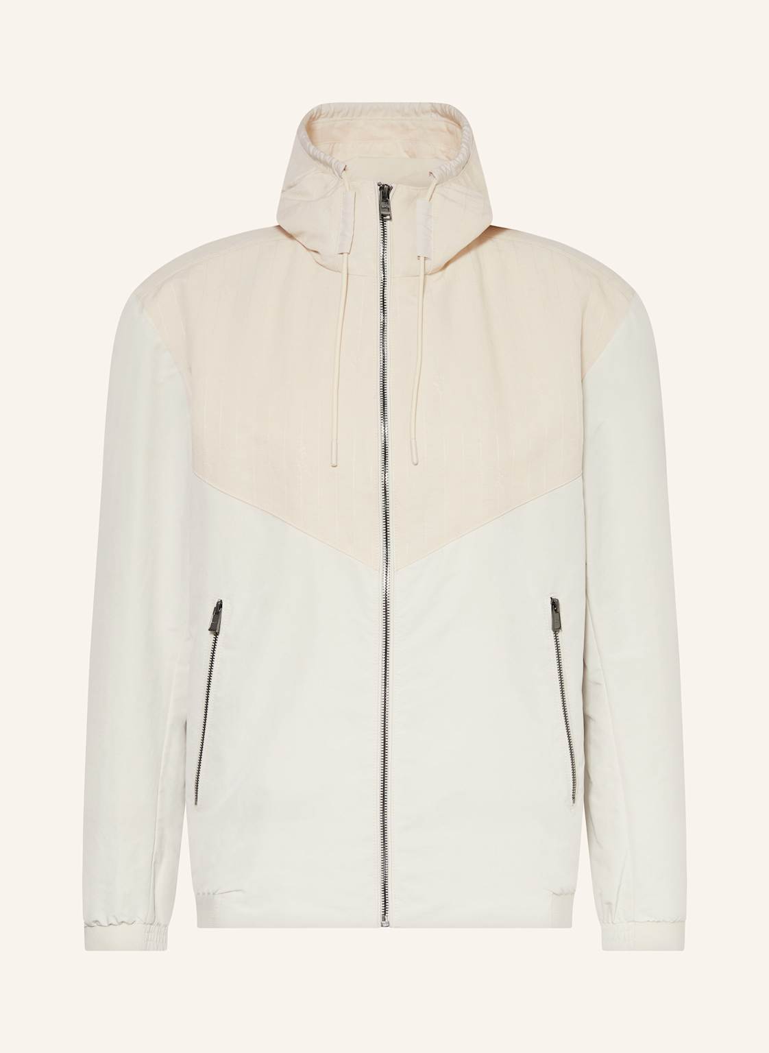 Boss Blouson Cripto Im Materiamix weiss von Boss