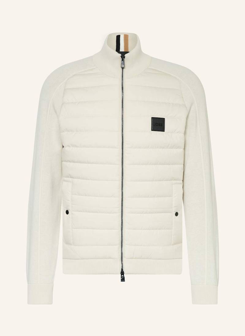 Boss Blouson Esfero Im Materialmix beige von Boss