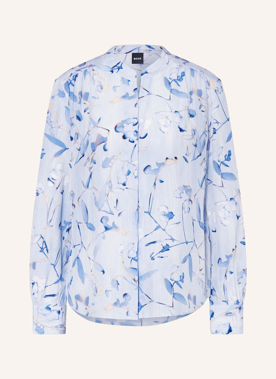 Boss Bluse Banora Aus Seide blau Boss Bluse Banora Aus Seide blau von Boss