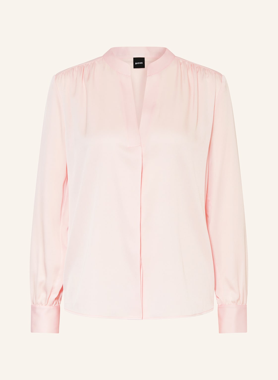 Boss Bluse Banora Aus Seide rosa Boss Bluse Banora Aus Seide rosa von Boss