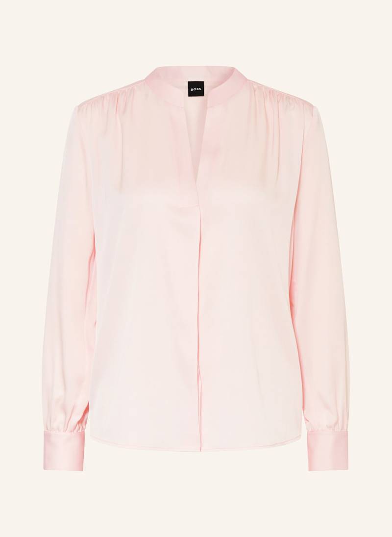 Boss Bluse Banora Aus Seide rosa von Boss