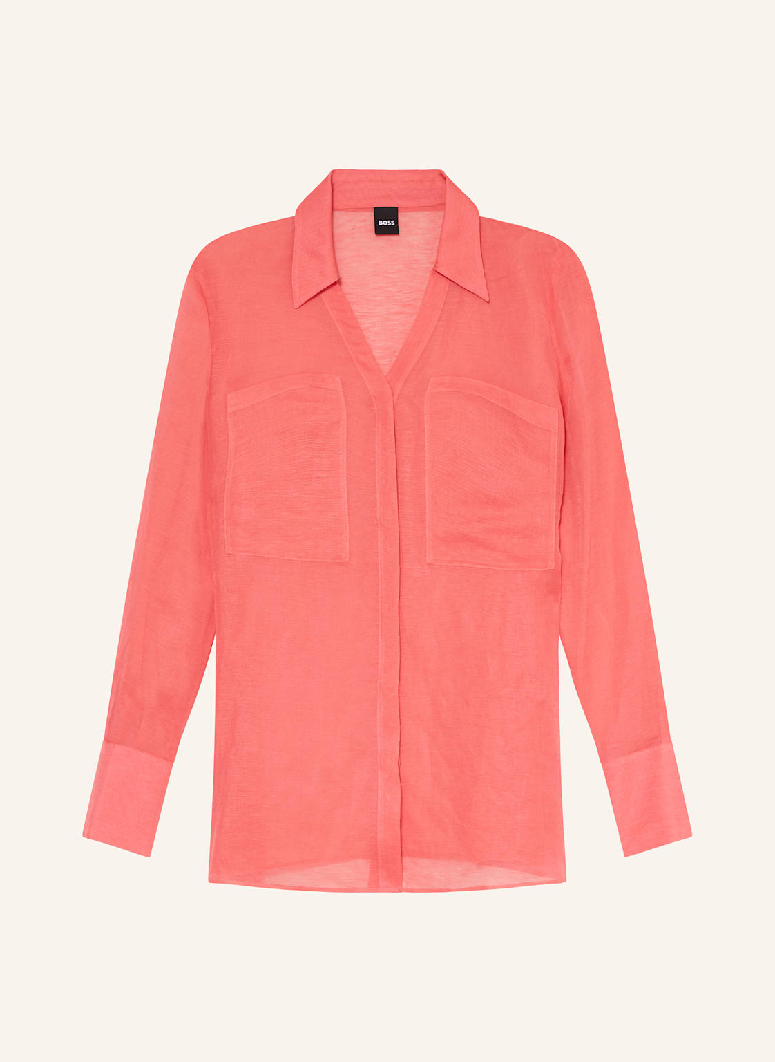 Boss Bluse Bosala Mit Leinen pink Boss Bluse Bosala Mit Leinen pink von Boss
