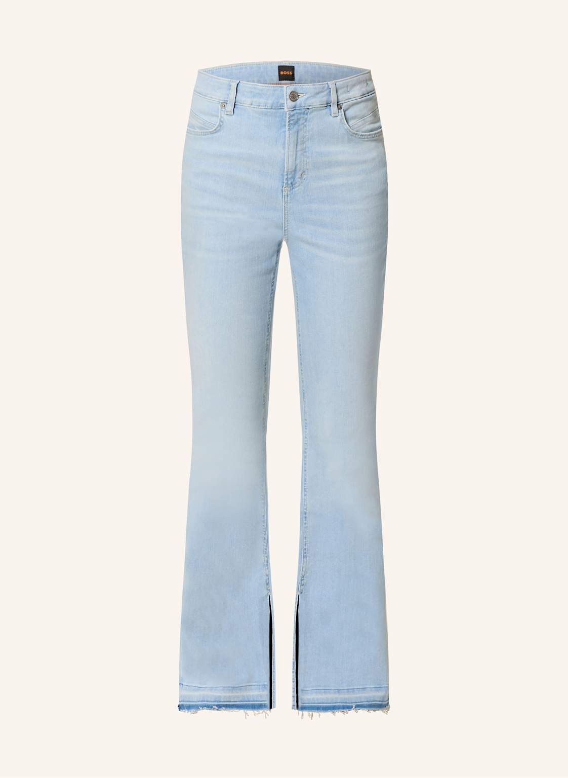 Boss Bootcut Jeans The Rosa blau von Boss