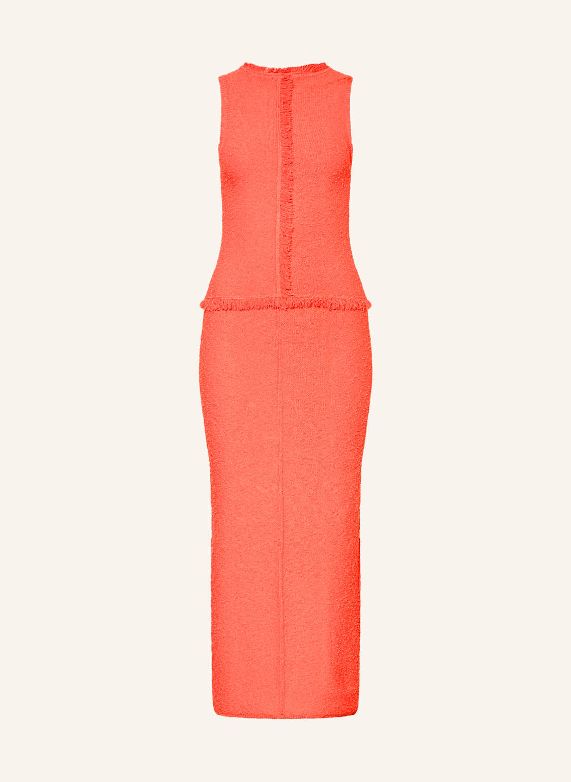 Boss Bouclé-Kleid Fovina orange von Boss