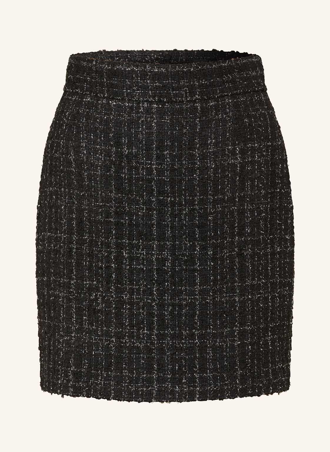 Boss Bouclé-Rock Viliana Mit Glitzergarn schwarz Boss Bouclé-Rock Viliana Mit Glitzergarn schwarz von Boss