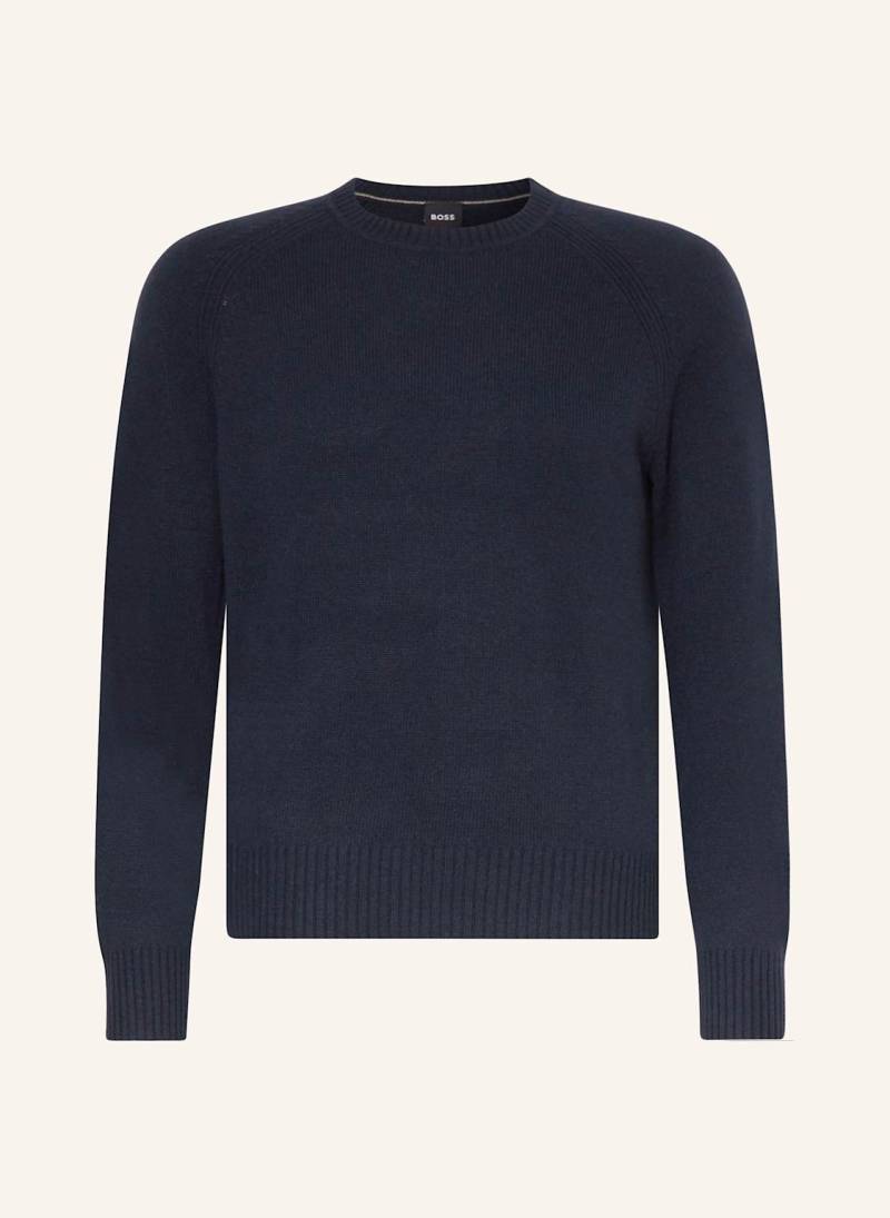 Boss Cashmere-Pullover Emalvo blau von Boss