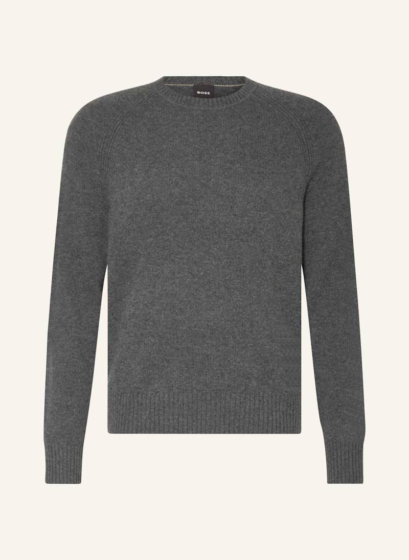 Boss Cashmere-Pullover Emalvo grau von Boss