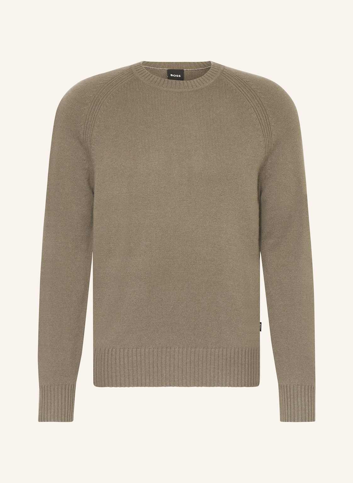 Boss Cashmere-Pullover Emalvo gruen von Boss