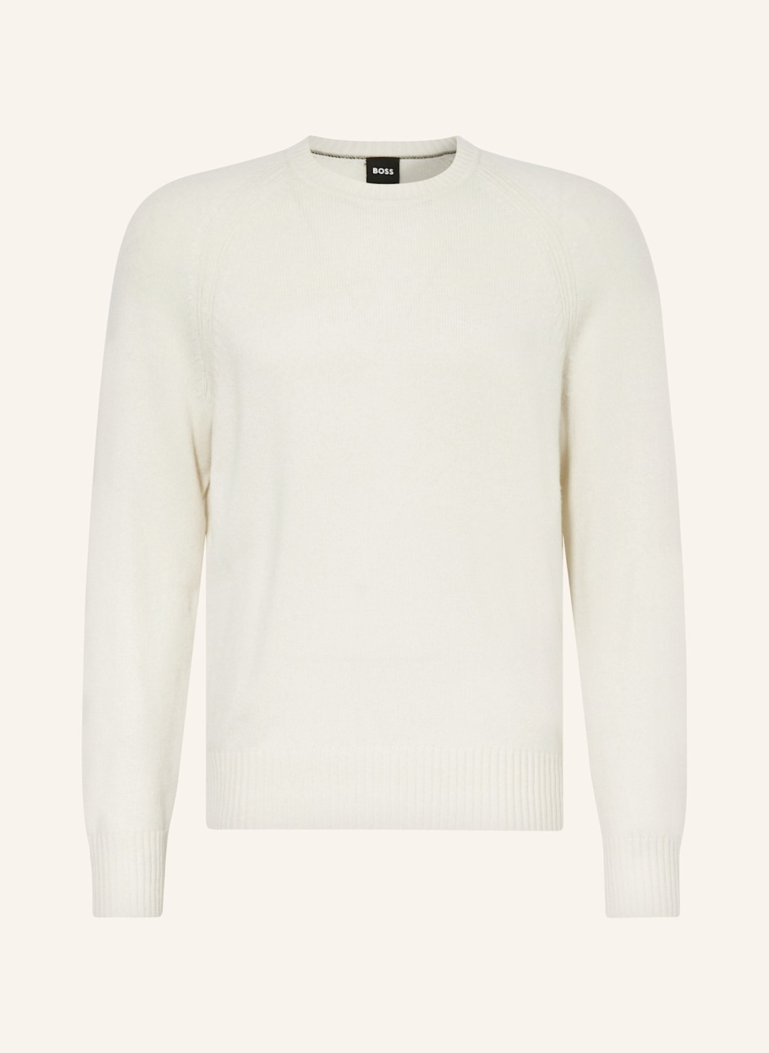 Boss Cashmere-Pullover Emalvo weiss von Boss