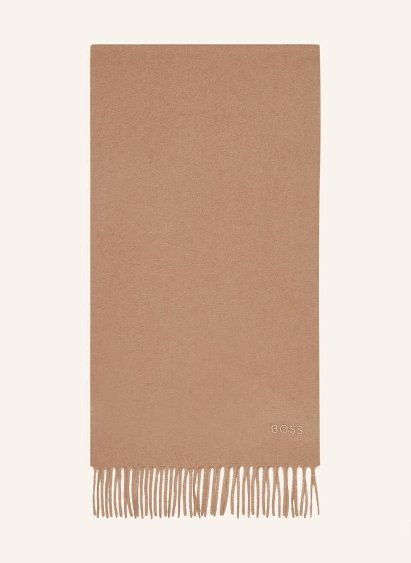 Boss Cashmere-Schal Scottas beige von Boss