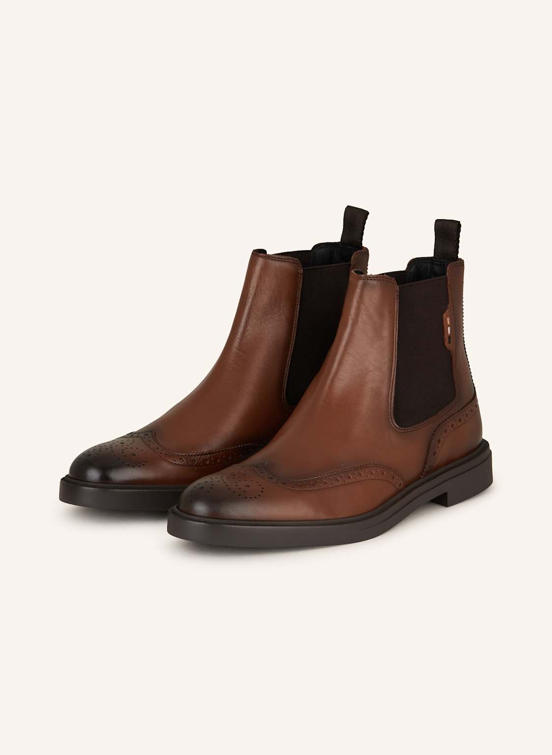 Boss Chelsea Boots Calev braun von Boss