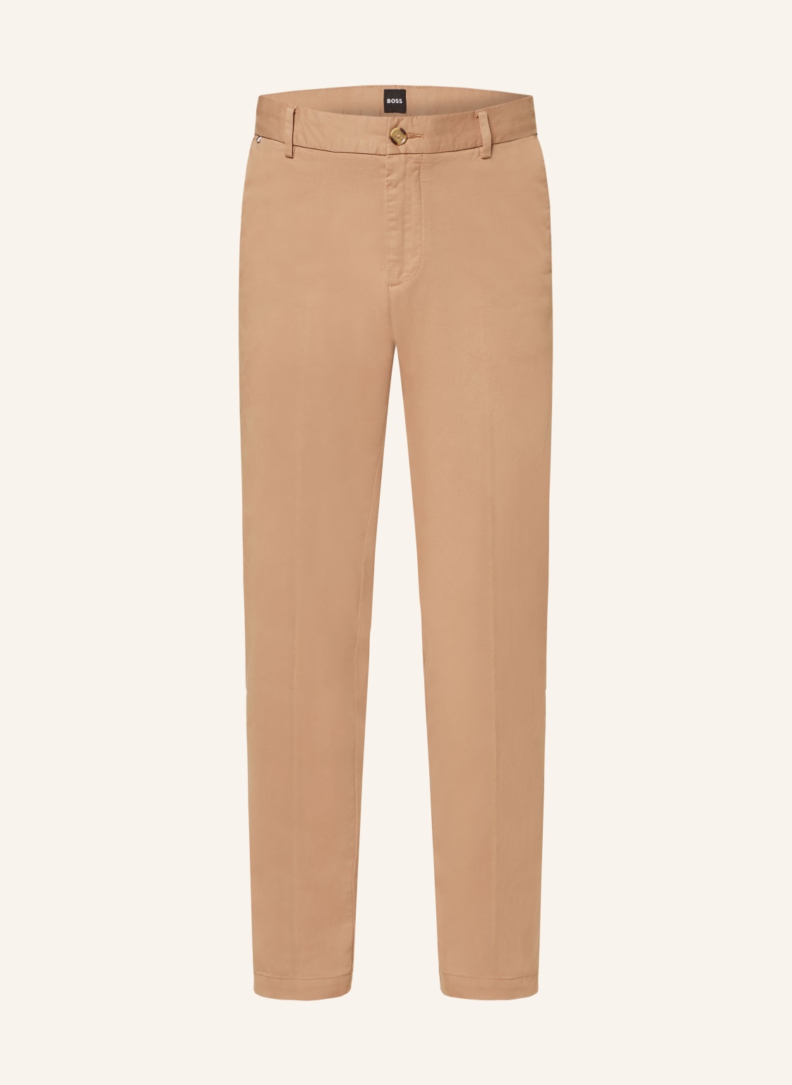 Boss Chino Kane Regular Tapered Fit beige von Boss