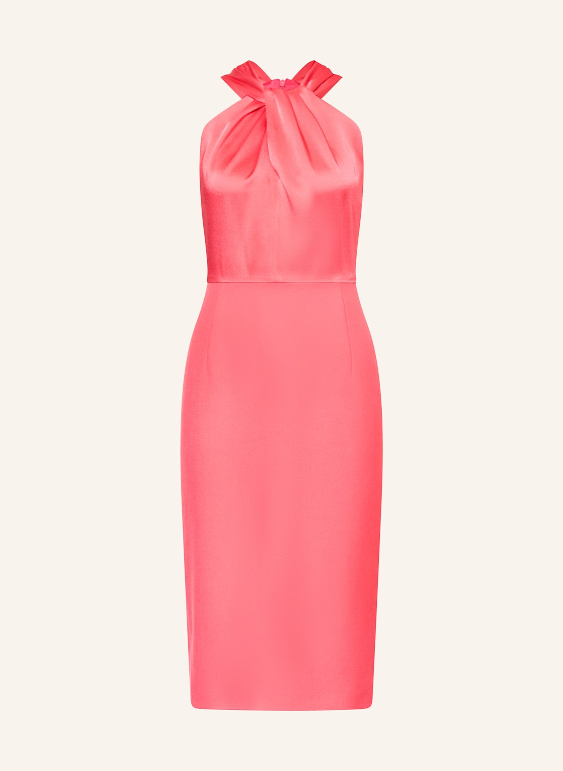 Boss Cocktailkleid Datinar Im Materialmix pink Boss Cocktailkleid Datinar Im Materialmix pink von Boss