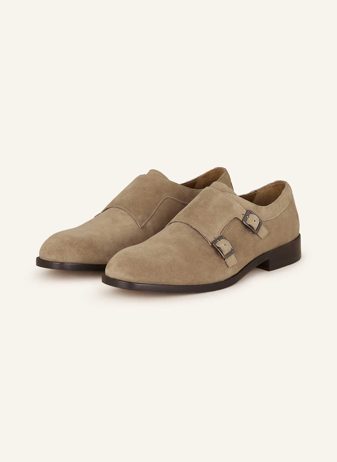 Boss Double-Monks Limber beige von Boss