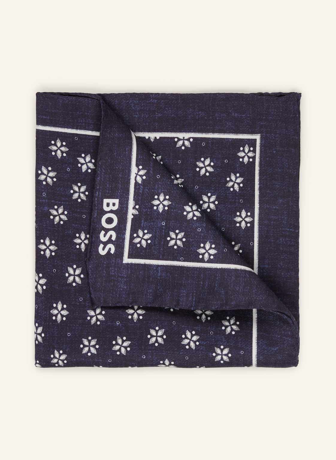 Boss Einstecktuch C-Pocket blau von Boss