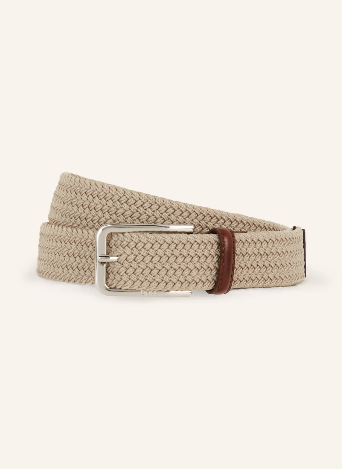 Boss Flechtgürtel Clorio beige Boss Flechtgürtel Clorio beige von Boss