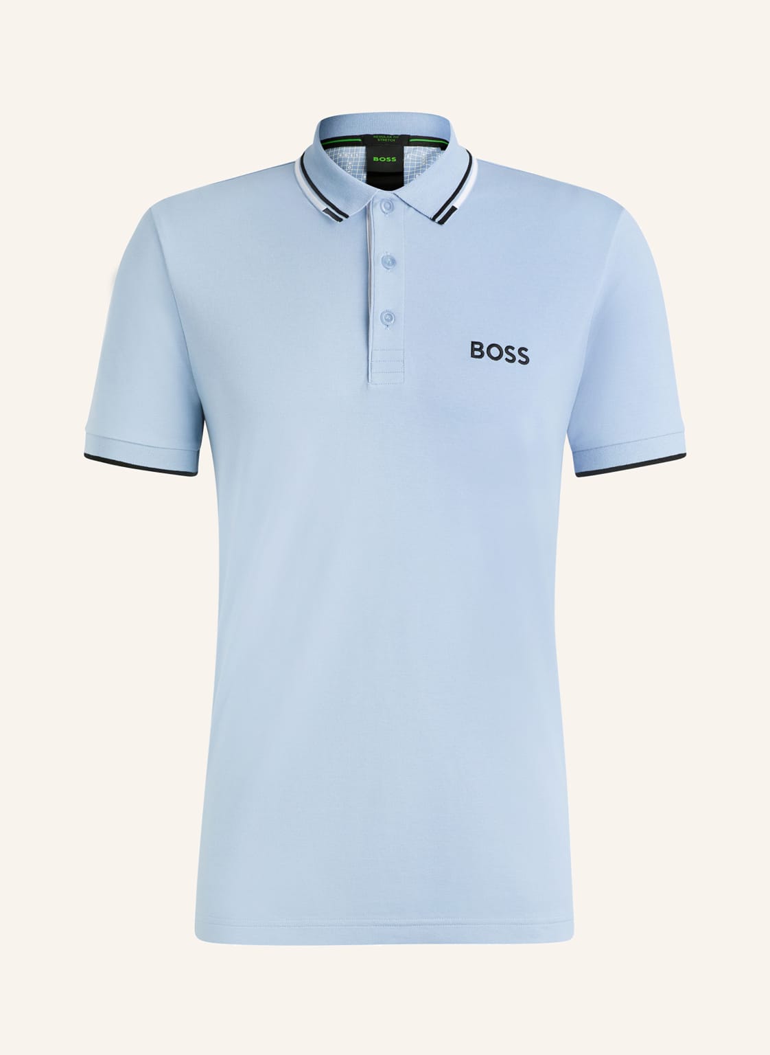 Boss Funktions-Poloshirt Paddy Pro blau von Boss