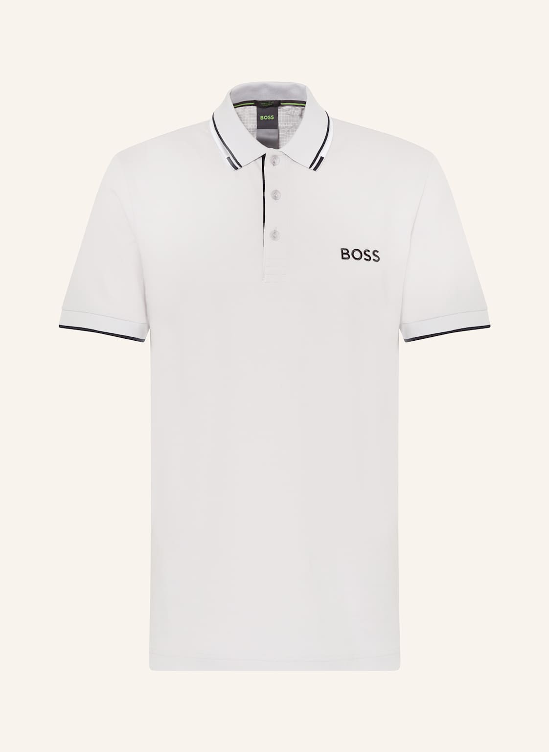 Boss Funktions-Poloshirt Paddy Pro grau von Boss