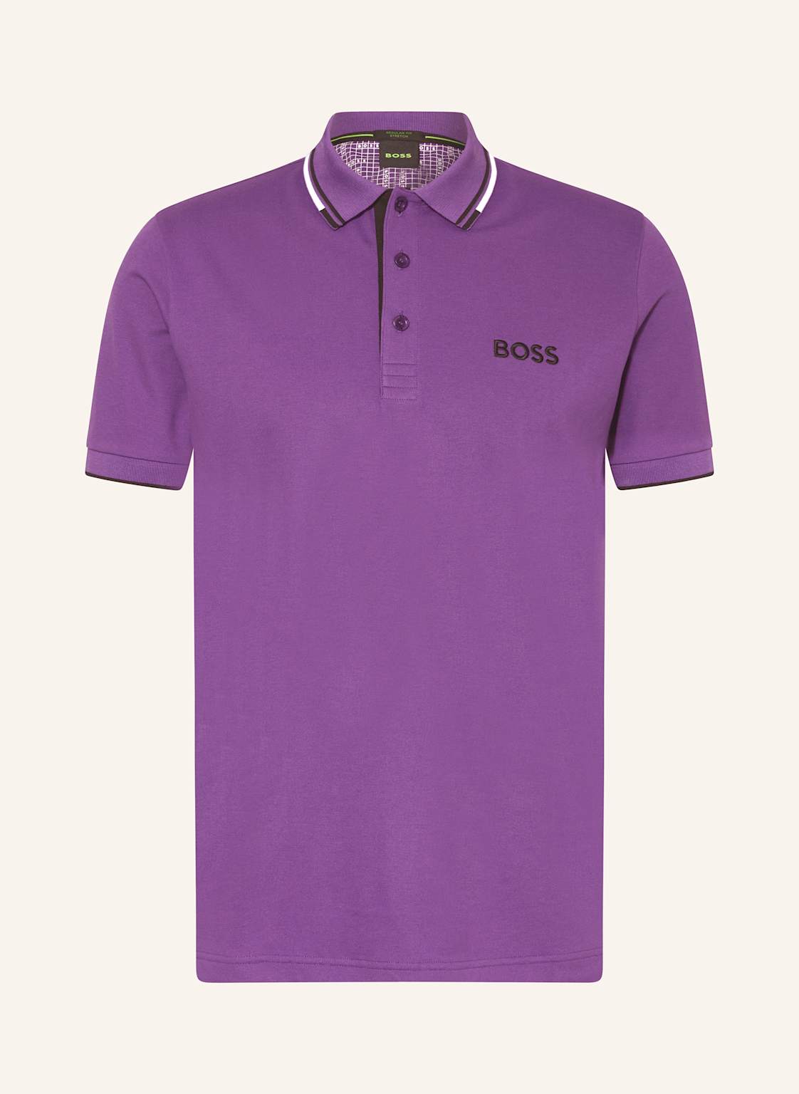 Boss Funktions-Poloshirt Paddy Pro lila von Boss